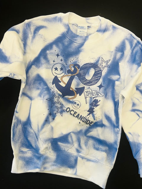 OCEANSIDE Collage Crewneck Sweatshirt **In Stock Ready to Ship**