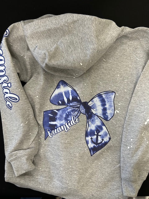 Spirit Bow Zip Up Hoodie - *In Stock Ready to Ship*