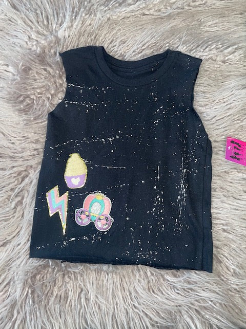 Magical Patched Muscle Tank *In Stock Ready to Ship*