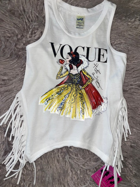 Fringed Princess Tank *In Stock Ready to Ship*