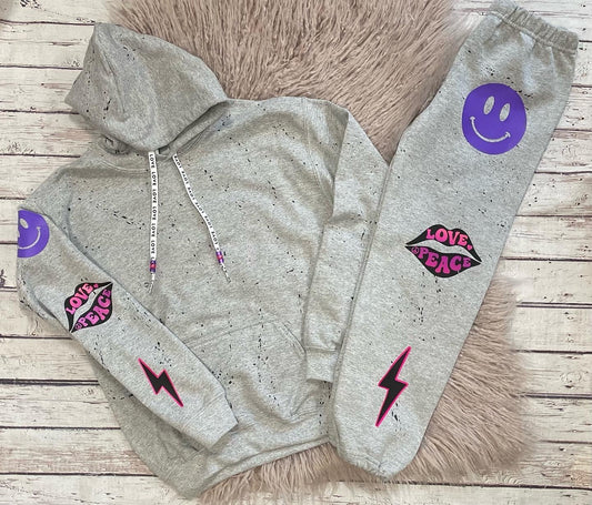 Love Lips Sweatsuit