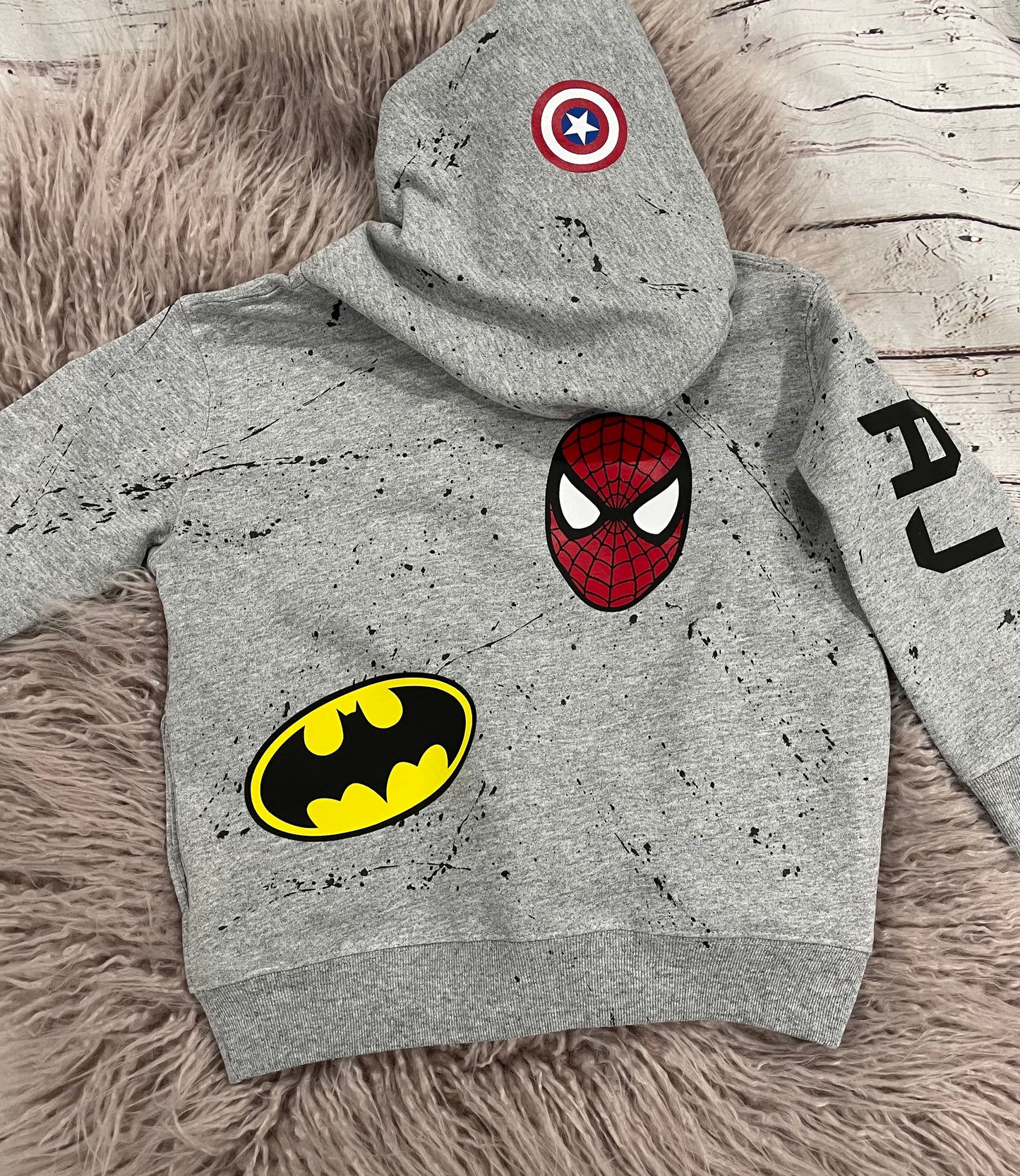 Splatter Superhero Hoodie